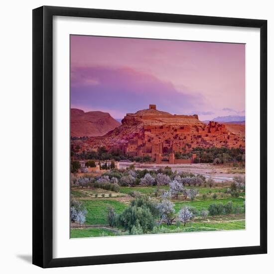 Ait Benhaddou, Atlas Mountains, Morocco-Doug Pearson-Framed Photographic Print