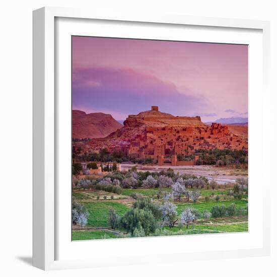 Ait Benhaddou, Atlas Mountains, Morocco-Doug Pearson-Framed Photographic Print