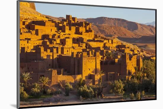 Ait Benhaddou, UNESCO World Heritage Site, Atlas Mountains, Morocco, North Africa, Africa-Doug Pearson-Mounted Photographic Print