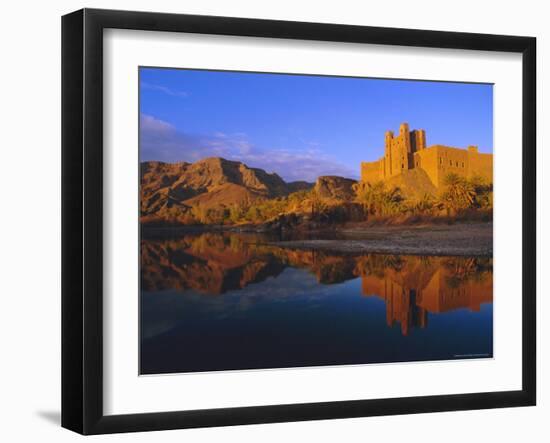 Ait Hamou Ou Said Kasbah, Draa Valley, Morocco, North Africa-Bruno Morandi-Framed Photographic Print