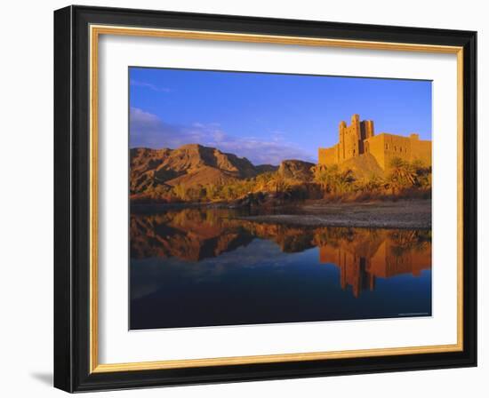 Ait Hamou Ou Said Kasbah, Draa Valley, Morocco, North Africa-Bruno Morandi-Framed Photographic Print