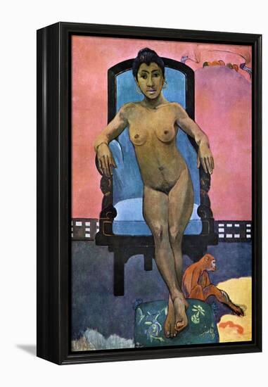 Aita Tamari Vahina Judith Te Parari' (Annah the Javanes), 1893-Paul Gauguin-Framed Premier Image Canvas