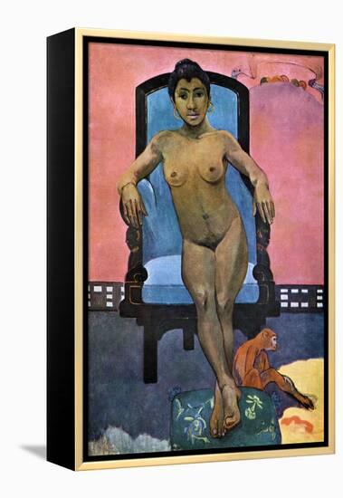 Aita Tamari Vahina Judith Te Parari' (Annah the Javanes), 1893-Paul Gauguin-Framed Premier Image Canvas