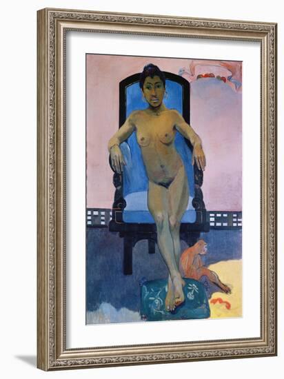 Aita Tamari Vahine (La Javanaise)-Paul Gauguin-Framed Giclee Print