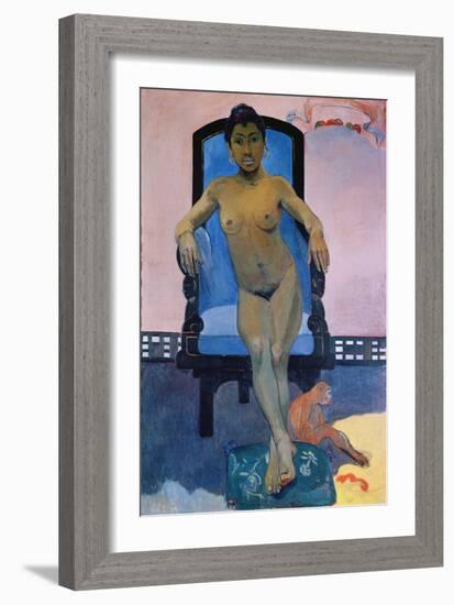 Aita Tamari Vahine (La Javanaise)-Paul Gauguin-Framed Giclee Print