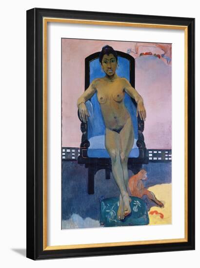 Aita Tamari Vahine (La Javanaise)-Paul Gauguin-Framed Giclee Print