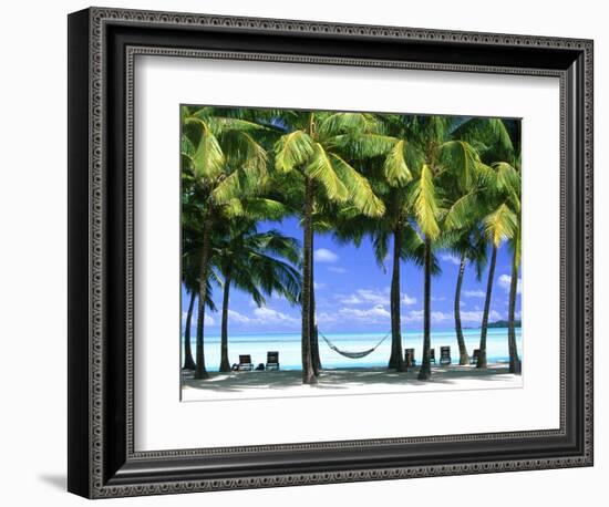 Aitutaki, Cook Islands, New Zealand-Peter Adams-Framed Photographic Print