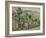 Aix En Provence, Rocky Countryside-Paul Cézanne-Framed Giclee Print