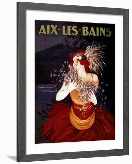 Aix-Les-Bains-Leonetto Cappiello-Framed Art Print