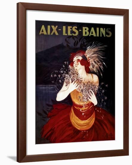 Aix-Les-Bains-Leonetto Cappiello-Framed Art Print