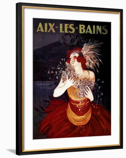 Aix-Les-Bains-Leonetto Cappiello-Framed Art Print