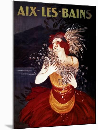 Aix-Les-Bains-Leonetto Cappiello-Mounted Art Print