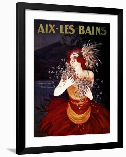 Aix-Les-Bains-Leonetto Cappiello-Framed Art Print