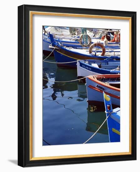 Ajaccio Harbour, Corsica, France, Mediterranean-Yadid Levy-Framed Photographic Print