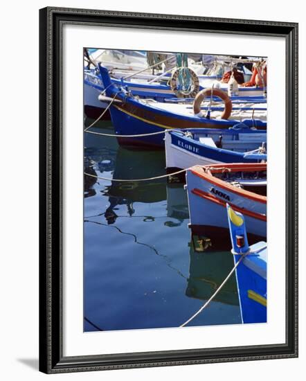 Ajaccio Harbour, Corsica, France, Mediterranean-Yadid Levy-Framed Photographic Print