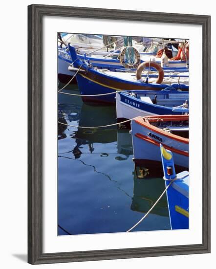 Ajaccio Harbour, Corsica, France, Mediterranean-Yadid Levy-Framed Photographic Print