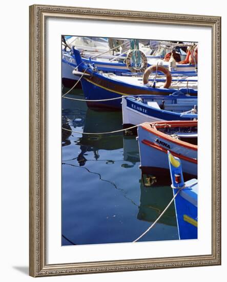 Ajaccio Harbour, Corsica, France, Mediterranean-Yadid Levy-Framed Photographic Print