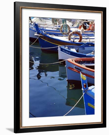 Ajaccio Harbour, Corsica, France, Mediterranean-Yadid Levy-Framed Photographic Print