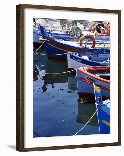 Ajaccio Harbour, Corsica, France, Mediterranean-Yadid Levy-Framed Photographic Print