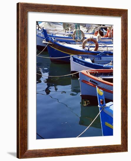 Ajaccio Harbour, Corsica, France, Mediterranean-Yadid Levy-Framed Photographic Print