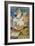 Ajanta Frescoes Cave Temples Poster-null-Framed Giclee Print