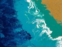 My Island Of Blue-Ajoya Grace-Framed Art Print