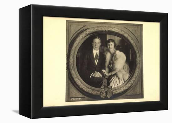 Ak Erbprinz Franz Josef Und Prinzessin Helene Von Thurn Und Taxis-German photographer-Framed Premier Image Canvas