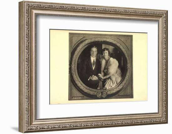 Ak Erbprinz Franz Josef Und Prinzessin Helene Von Thurn Und Taxis-German photographer-Framed Photographic Print