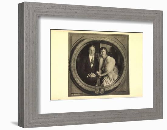 Ak Erbprinz Franz Josef Und Prinzessin Helene Von Thurn Und Taxis-German photographer-Framed Photographic Print