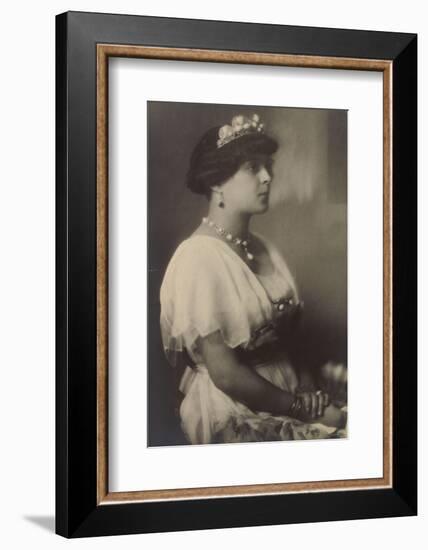Ak Prinzessin Margarete Von Thurn Und Taxis, Krone-null-Framed Photographic Print