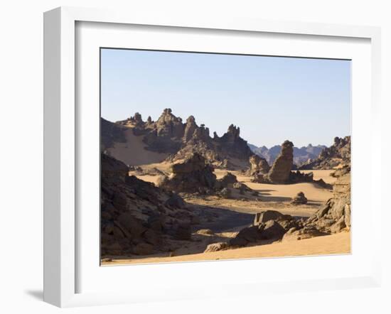 Akakus, Sahara Desert, Fezzan, Libya, North Africa, Africa-Pitamitz Sergio-Framed Photographic Print