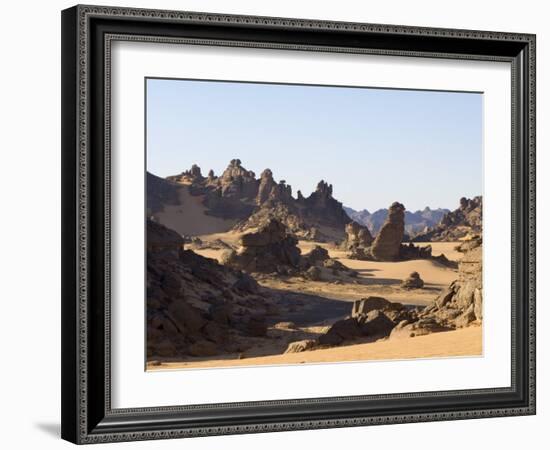 Akakus, Sahara Desert, Fezzan, Libya, North Africa, Africa-Pitamitz Sergio-Framed Photographic Print