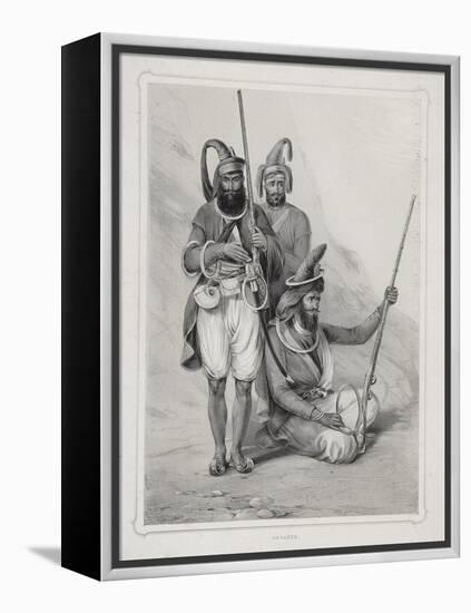 Akalees, (Indian Warrior), 1844-Lowes Dickinson-Framed Premier Image Canvas