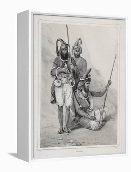 Akalees, (Indian Warrior), 1844-Lowes Dickinson-Framed Premier Image Canvas