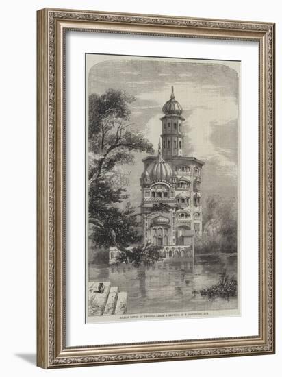 Akalis Tower at Umritzir-William Carpenter-Framed Giclee Print