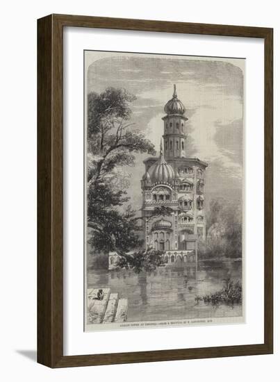 Akalis Tower at Umritzir-William Carpenter-Framed Giclee Print