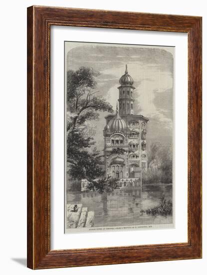 Akalis Tower at Umritzir-William Carpenter-Framed Giclee Print