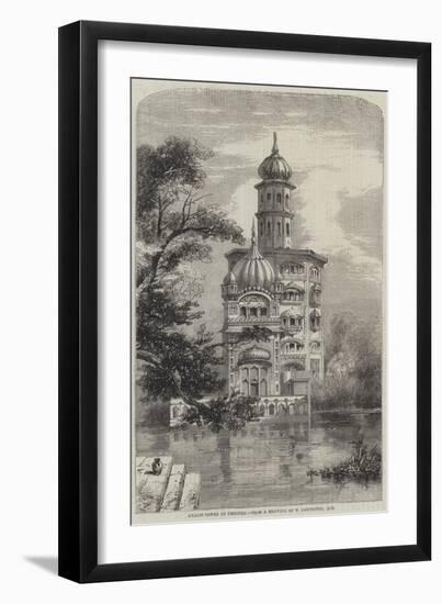 Akalis Tower at Umritzir-William Carpenter-Framed Giclee Print