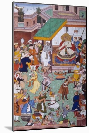 Akbarnama of Abu'L Fazl, India-null-Mounted Giclee Print