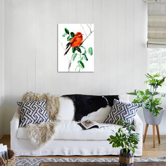 Akepa Bird Hawaii Art Print Suren Nersisyan Art Com