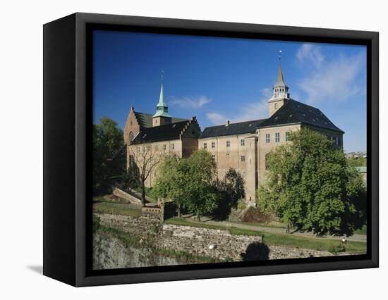 Akershus Castle and Fortress, Central Oslo, Norway, Scandinavia-Gavin Hellier-Framed Premier Image Canvas