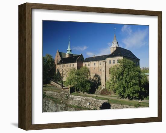 Akershus Castle and Fortress, Central Oslo, Norway, Scandinavia-Gavin Hellier-Framed Photographic Print