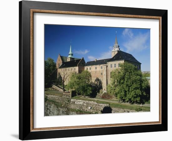 Akershus Castle and Fortress, Central Oslo, Norway, Scandinavia-Gavin Hellier-Framed Photographic Print