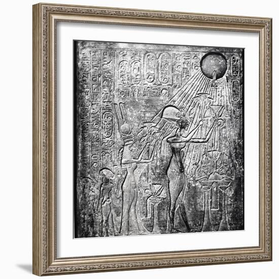 Akhenaten (Amenhotep I) Heretic Egyptian Pharaoh-null-Framed Giclee Print