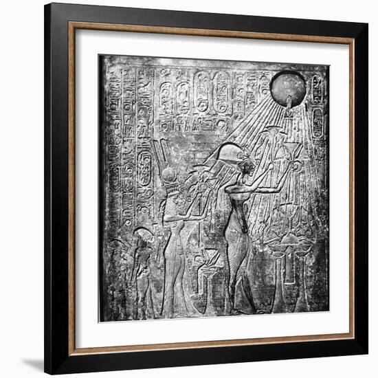 Akhenaten (Amenhotep I) Heretic Egyptian Pharaoh-null-Framed Giclee Print