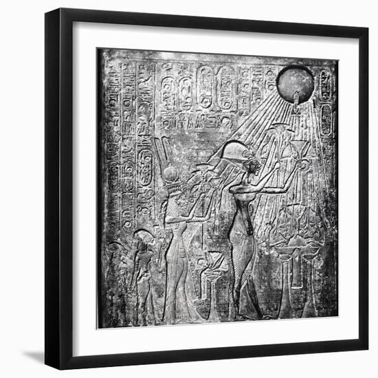 Akhenaten (Amenhotep I) Heretic Egyptian Pharaoh-null-Framed Giclee Print