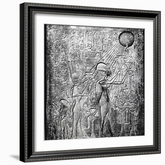 Akhenaten (Amenhotep I) Heretic Egyptian Pharaoh-null-Framed Giclee Print