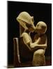 Akhenaten with child, Egyptian Museum, Amarna, Cairo, Egypt-Kenneth Garrett-Mounted Photographic Print