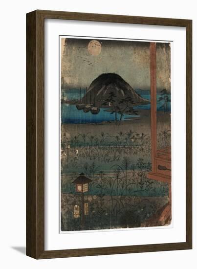 Aki No Tsuki-Utagawa Hiroshige-Framed Giclee Print