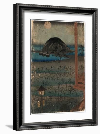 Aki No Tsuki-Utagawa Hiroshige-Framed Giclee Print